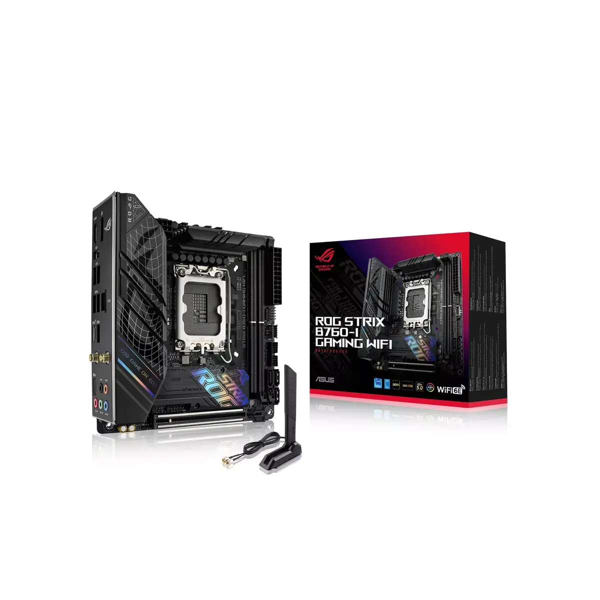 Motherboard ASUS ROG STRIX B760-I GAMING WIFI, 90MB1D90-M1EAY0 Photo 10