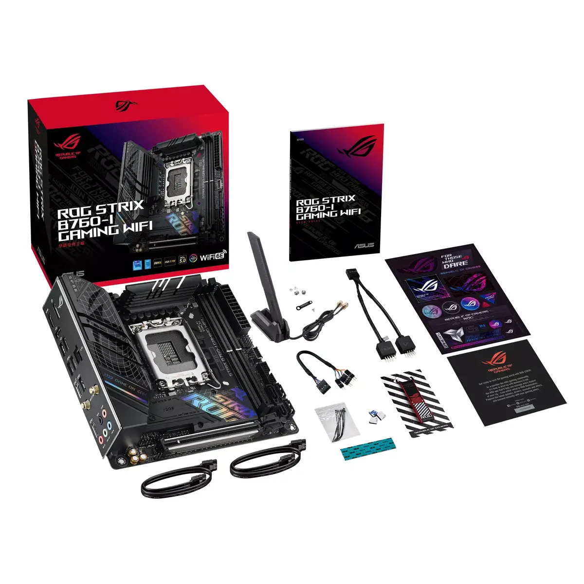 Motherboard ASUS ROG STRIX B760-I GAMING WIFI, 90MB1D90-M1EAY0 Photo 11