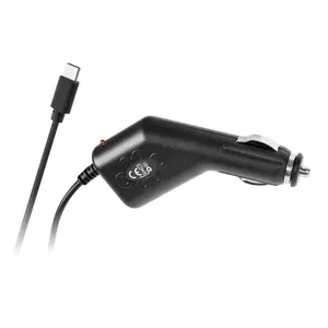 Auto lādētājs GSM0981 ar integrētu USB-C kabeli, ieeja DC 24V–12V, izeja 5V 2.5A