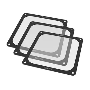 Fan filter Akasa GRM12-M01-BKT3 Nylon Plastic Black 120x120x1.5mm