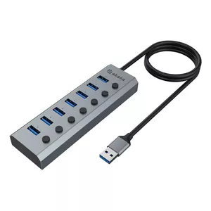 USB Hub Akasa AK-HB-21BKCM Aluminium USB 3.2 Gen 1 5000 Mbit/s