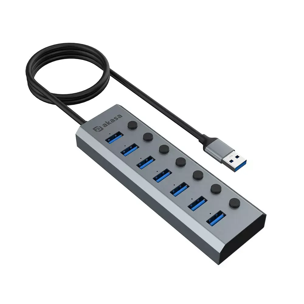 USB хаб Akasa AK-HB-21BKCM Photo 2