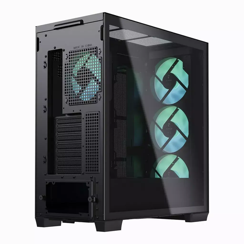 AEROCOOL APNX C1-BK-V1 ATX mid-tower korpuss Photo 8