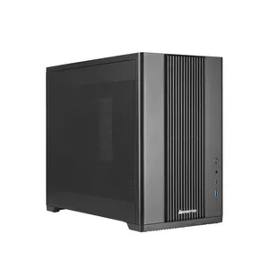 Computer case CHIEFTEC BX-10B-M-OP Mini Tower — Micro ATX / Mini-ITX, tempered glass, 4× expansion, GPU up to 380 mm, CPU cooler height 165 mm, USB-A & USB-C