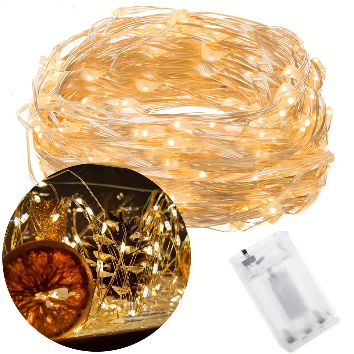 Springos CL0014 LED String Lights 50 LEDs Photo 8