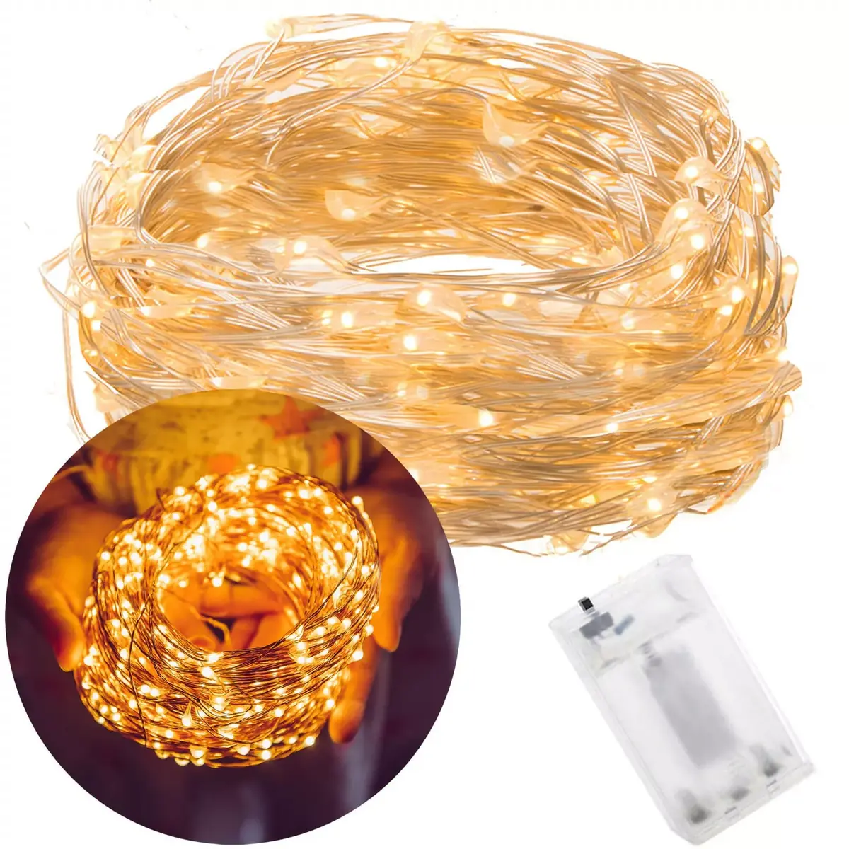 Springos CL0014 LED String Lights 50 LEDs Photo 9