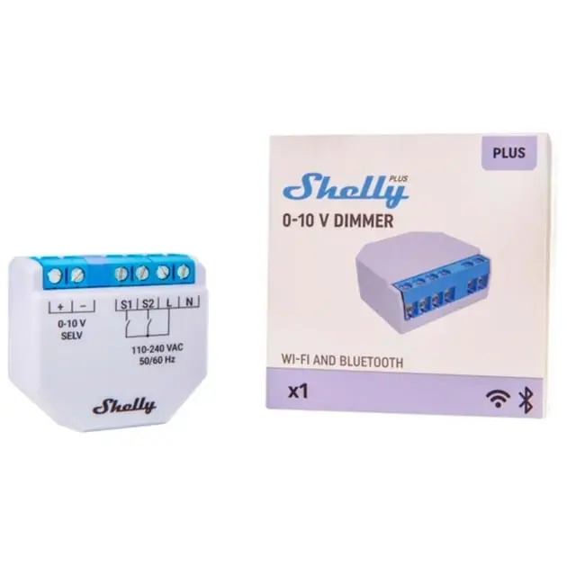 Диммер Shelly Plus 0-10V Photo 12