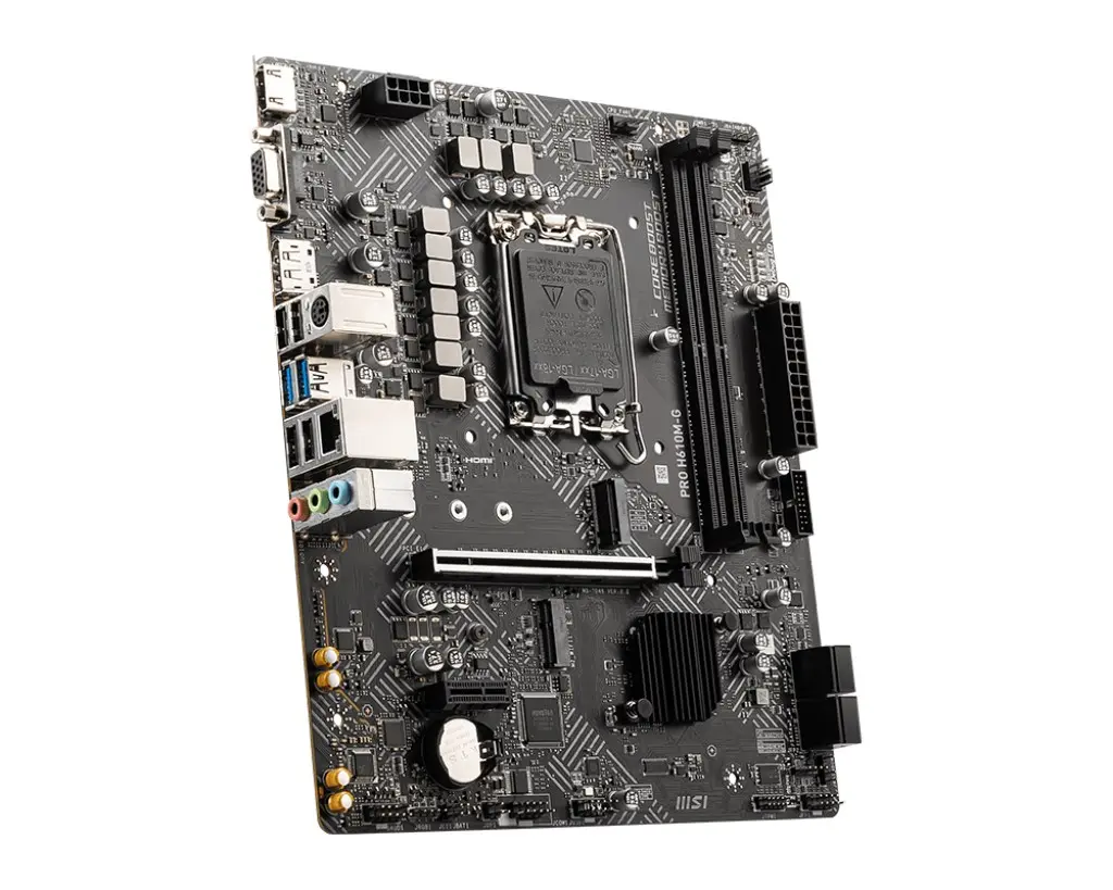 Материнская плата MSI PRO H610M-G LGA 1700 DDR5 micro ATX Photo 9