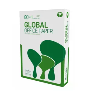 Biroja papīrs Global A4, 80 g/m2, 500 loksnes