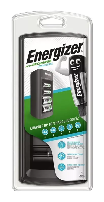 Universal Charger AC Energizer Universal Charger Photo 1