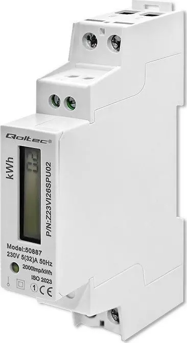 Счётчик электроэнергии QOLTEC 50887 1-фазный 230V Photo 10