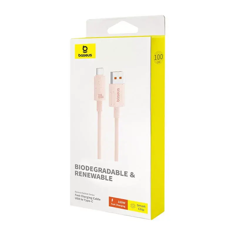 USB uz USB‑C kabelis Baseus Habitat 1 m 100W Photo 8