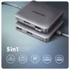 AXAGON USB-C 5in1 Hub HMC-5HL Photo 2