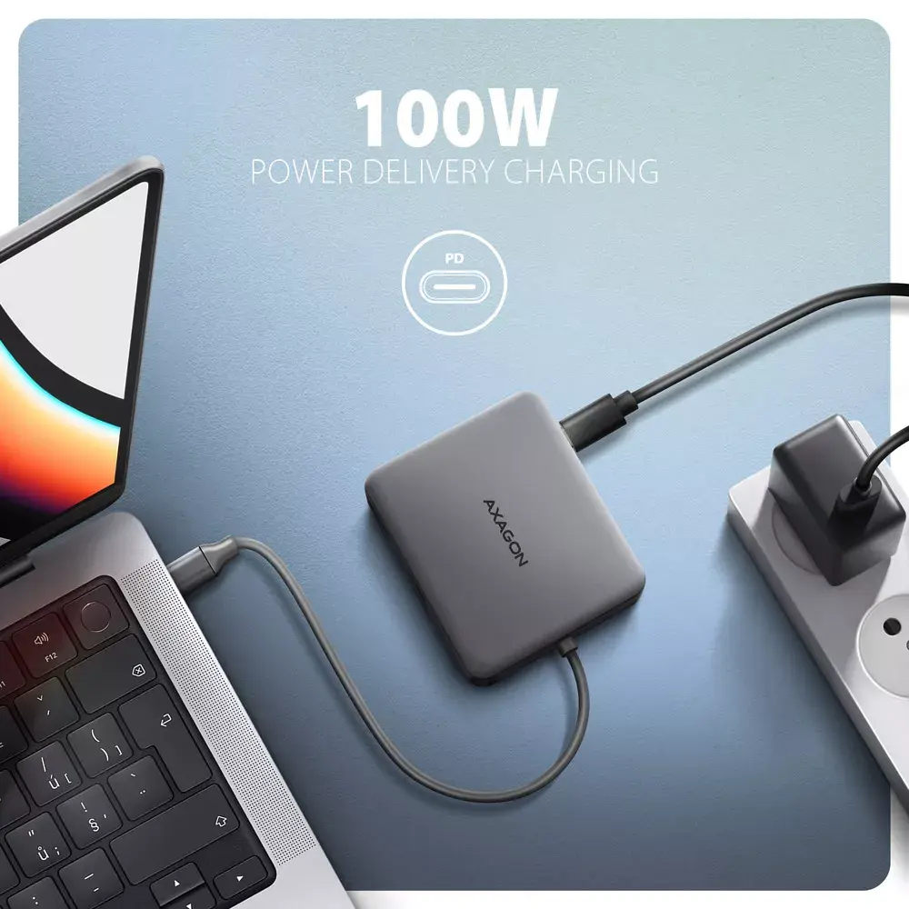 AXAGON USB-C 5in1 Hub HMC-5HL Photo 4