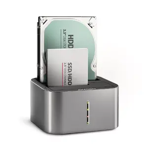 Двойной док Axagon ADSA-DC SuperSpeed USB для HDD/SSD 2.5"/3.5"
