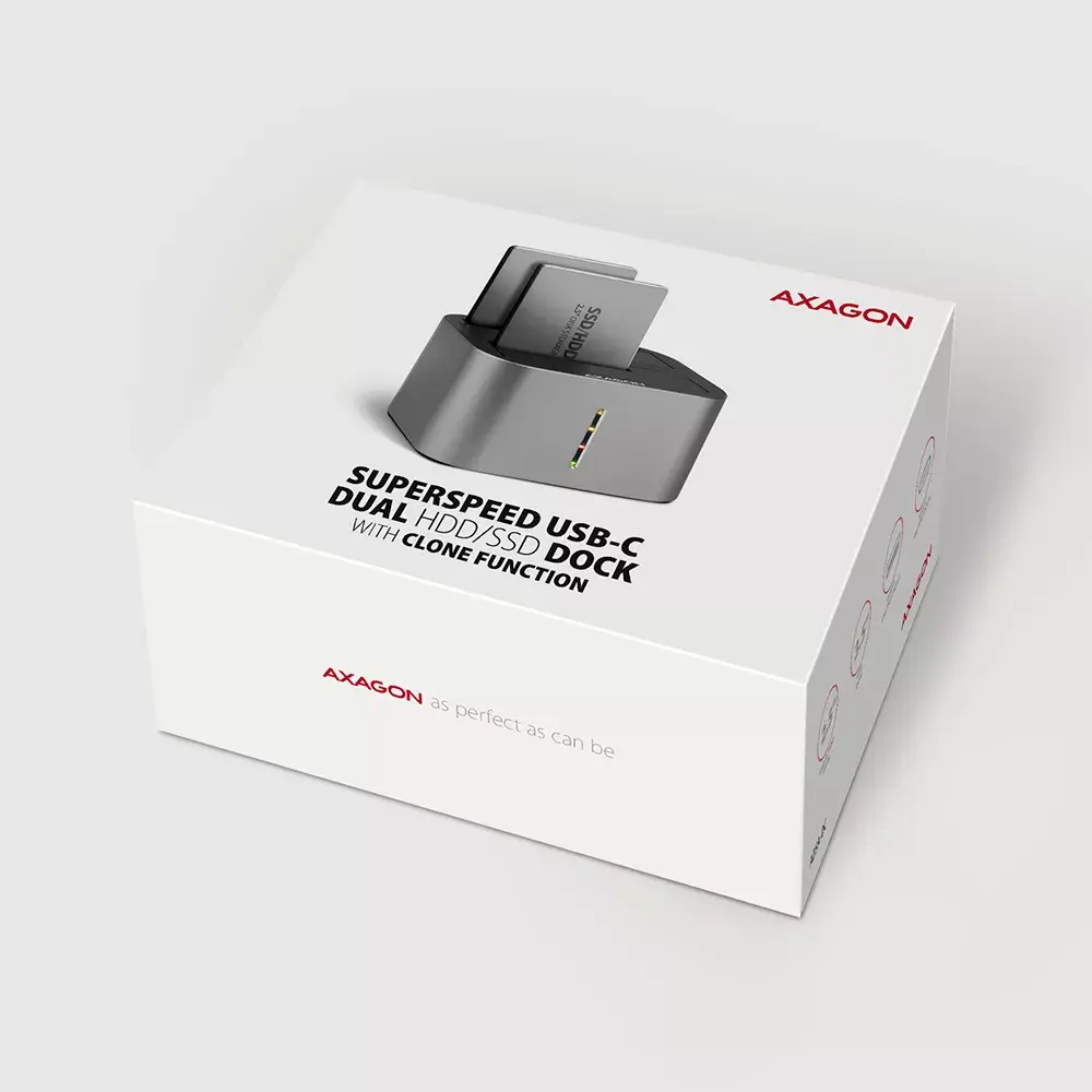 Divu doku Axagon ADSA-DC SuperSpeed USB Photo 10