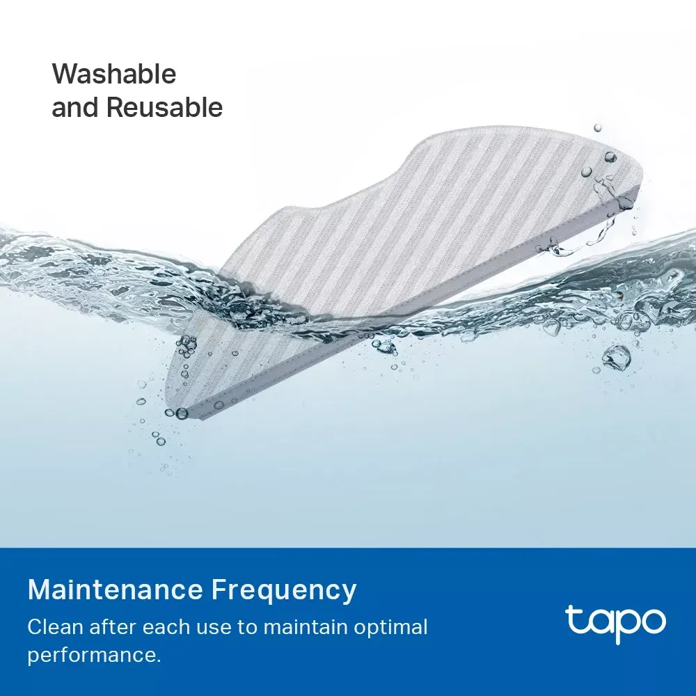 TP‑Link Tapo RVA300 washable mop cloths 3pcs Photo 2