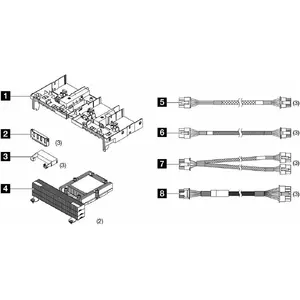 Lenovo ThinkSystem SR665 V3 Full-Length GPU Thermal Option Kit