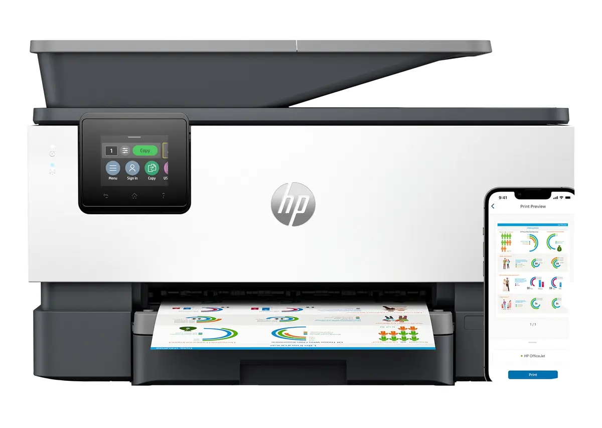 Multifunction Printer HP OfficeJet Pro 9120b Photo 3