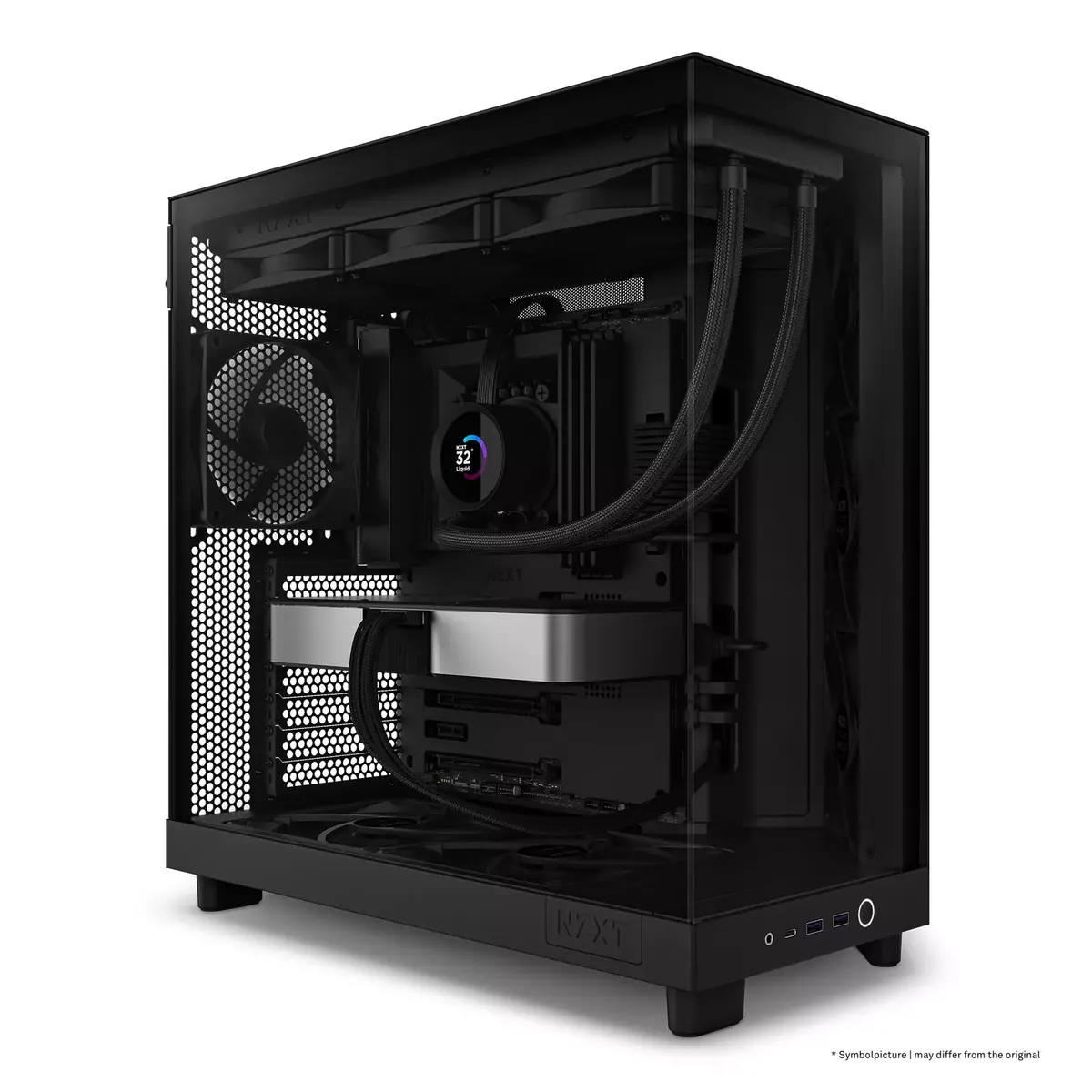 Компьютерный корпус NZXT H6 Air Flow Photo 5