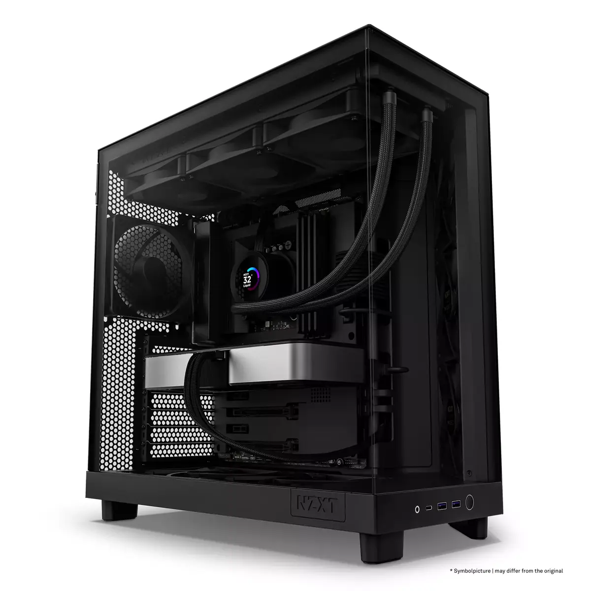 Компьютерный корпус NZXT H6 Air Flow Photo 6