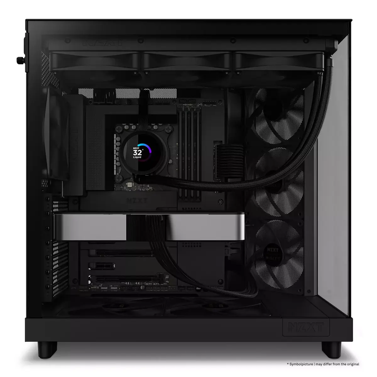 Компьютерный корпус NZXT H6 Air Flow Photo 13