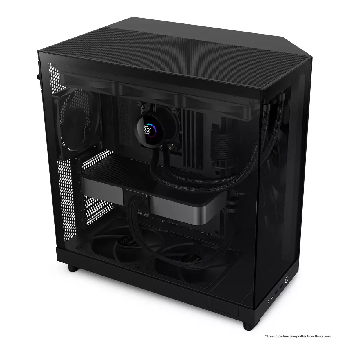 Компьютерный корпус NZXT H6 Air Flow Photo 15
