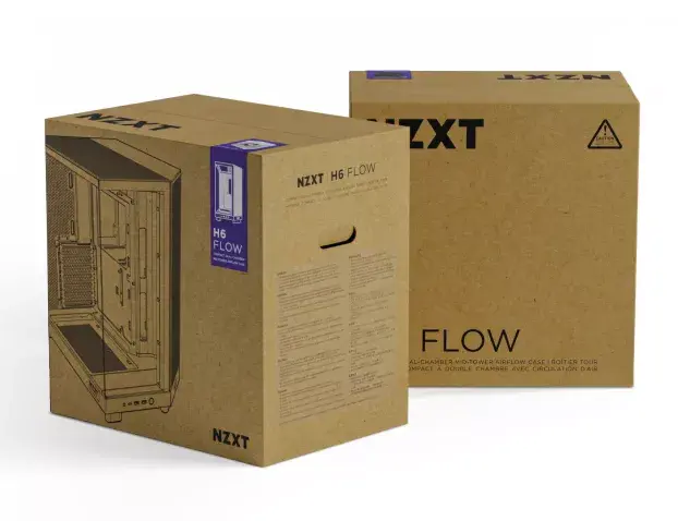 Компьютерный корпус NZXT H6 Air Flow Photo 16