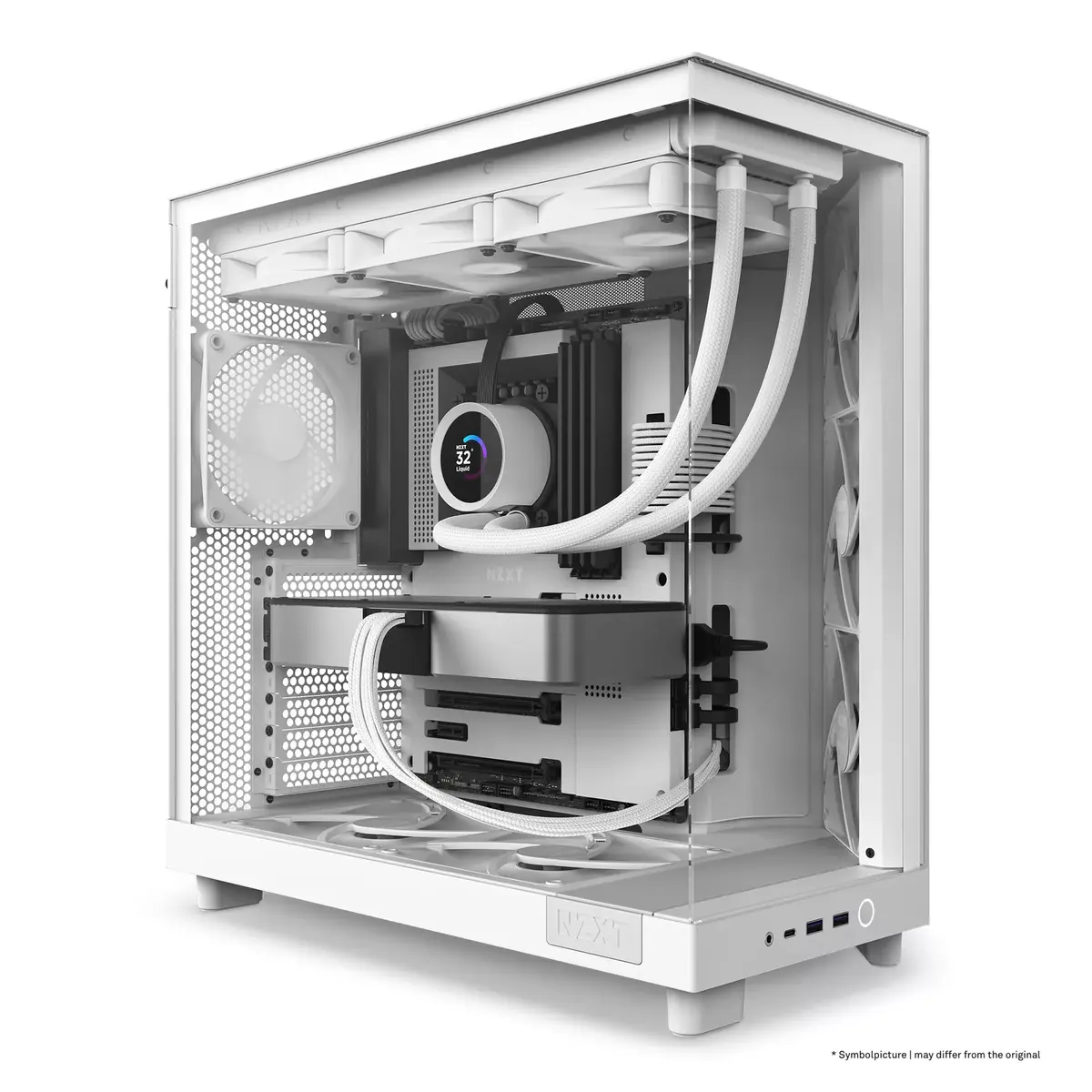 Компьютерный корпус NZXT H6 Air Flow Photo 3