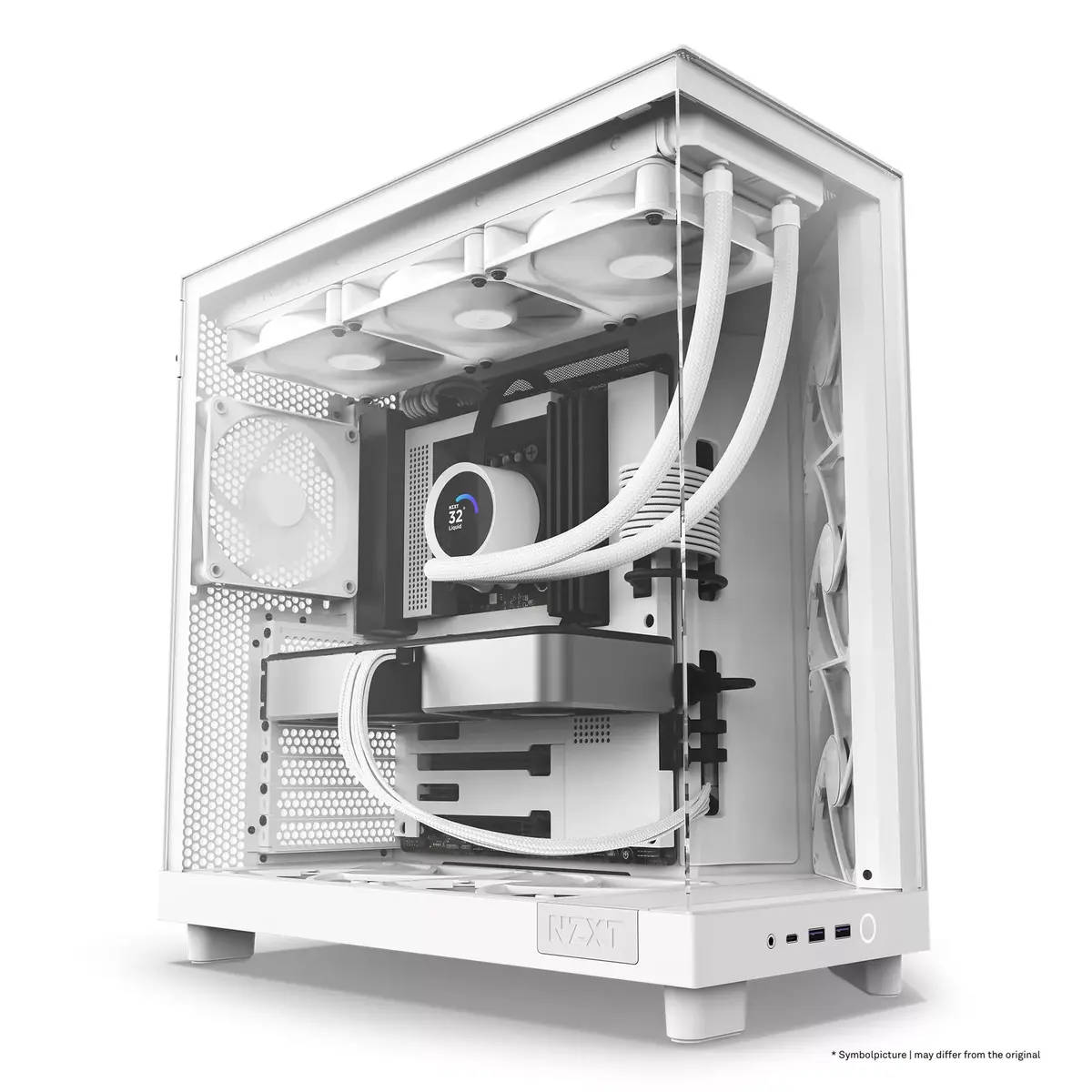 Компьютерный корпус NZXT H6 Air Flow Photo 4