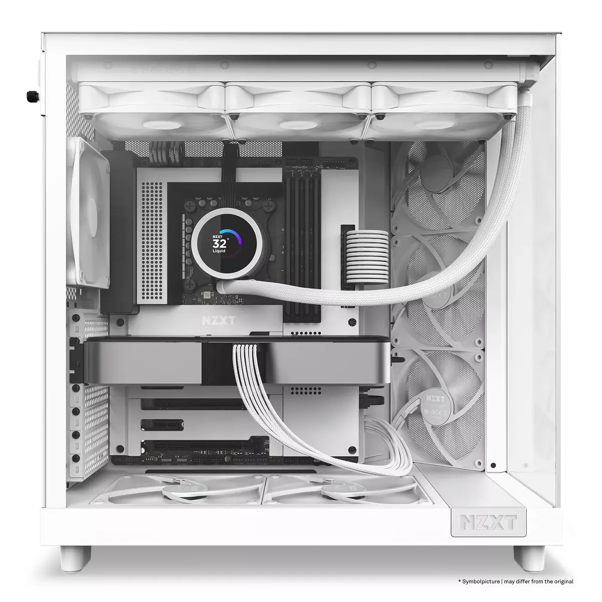 Компьютерный корпус NZXT H6 Air Flow Photo 13