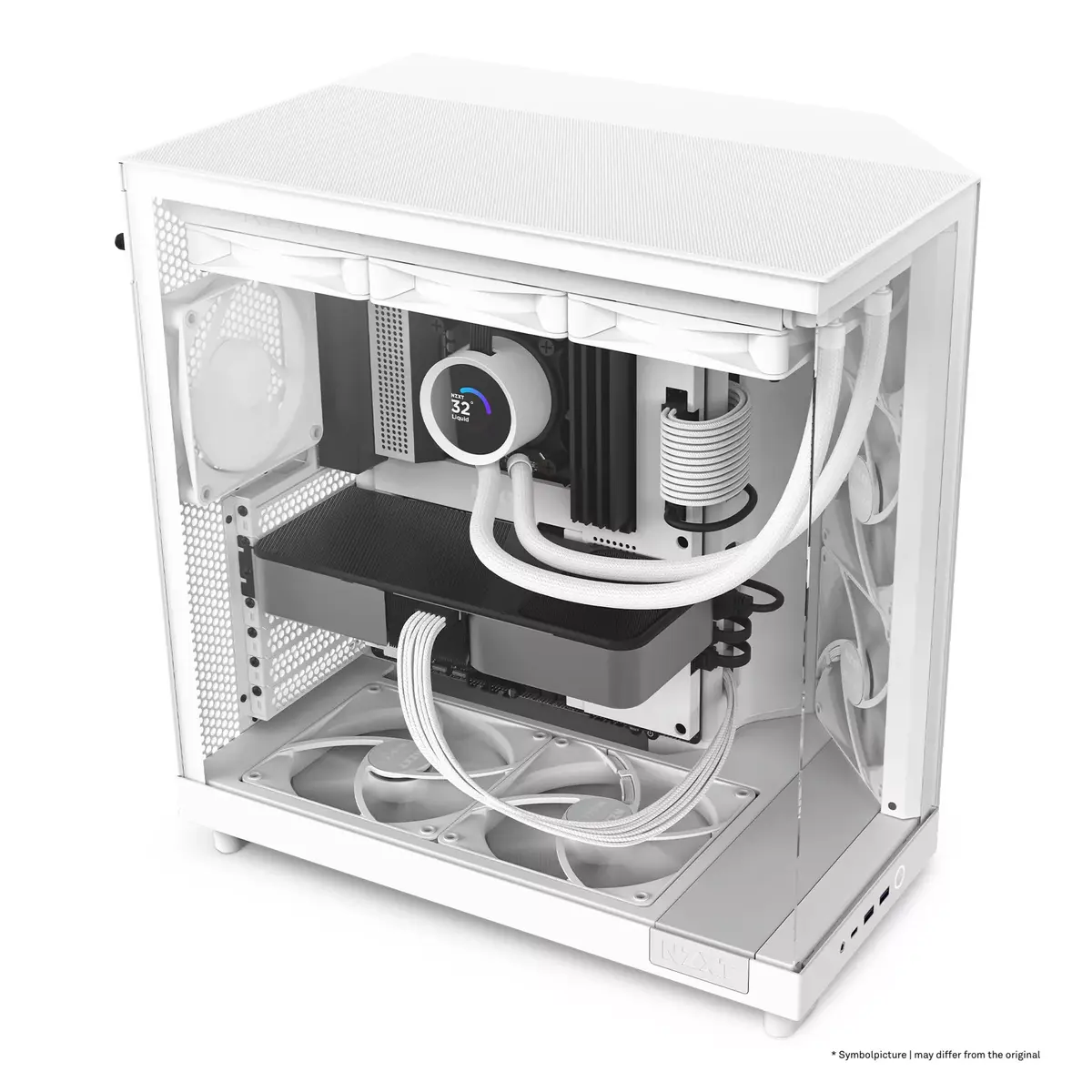 Компьютерный корпус NZXT H6 Air Flow Photo 16