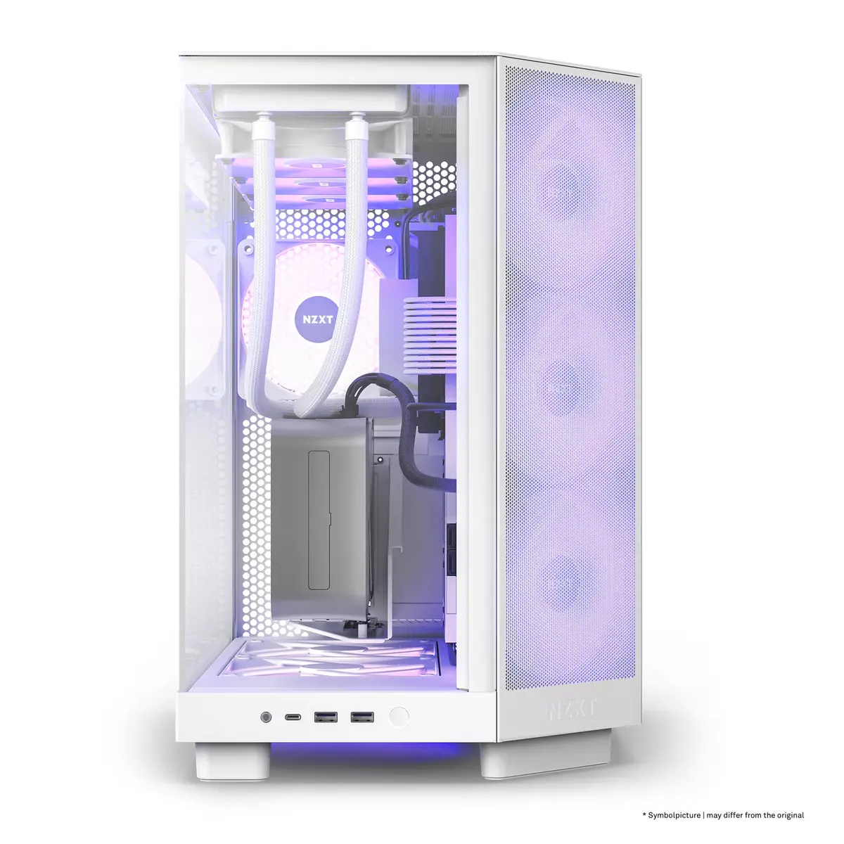 Компьютерный корпус NZXT H6 Air Flow Photo 2
