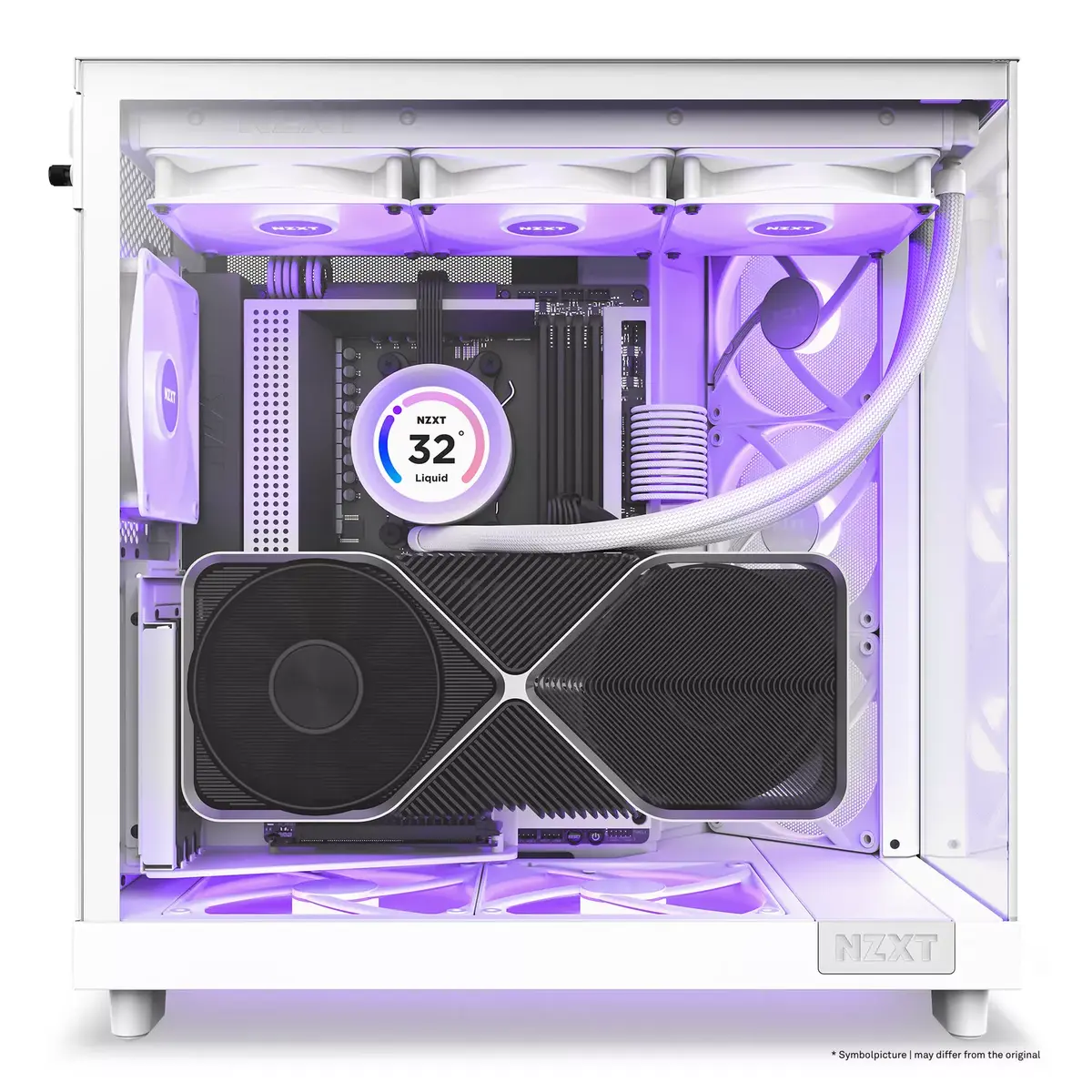 Компьютерный корпус NZXT H6 Air Flow Photo 13