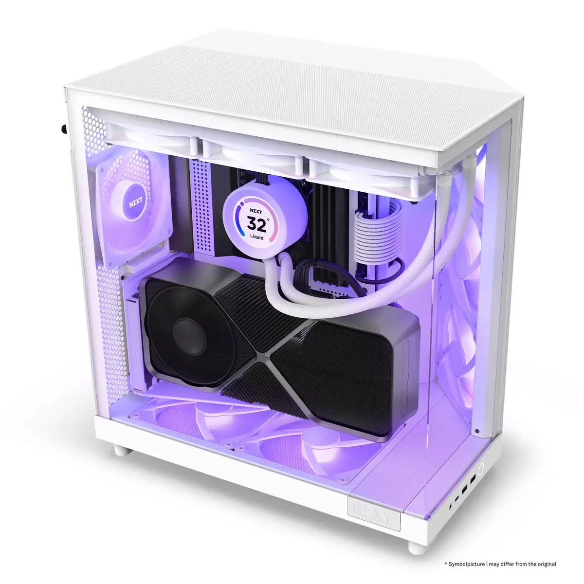 Компьютерный корпус NZXT H6 Air Flow Photo 15