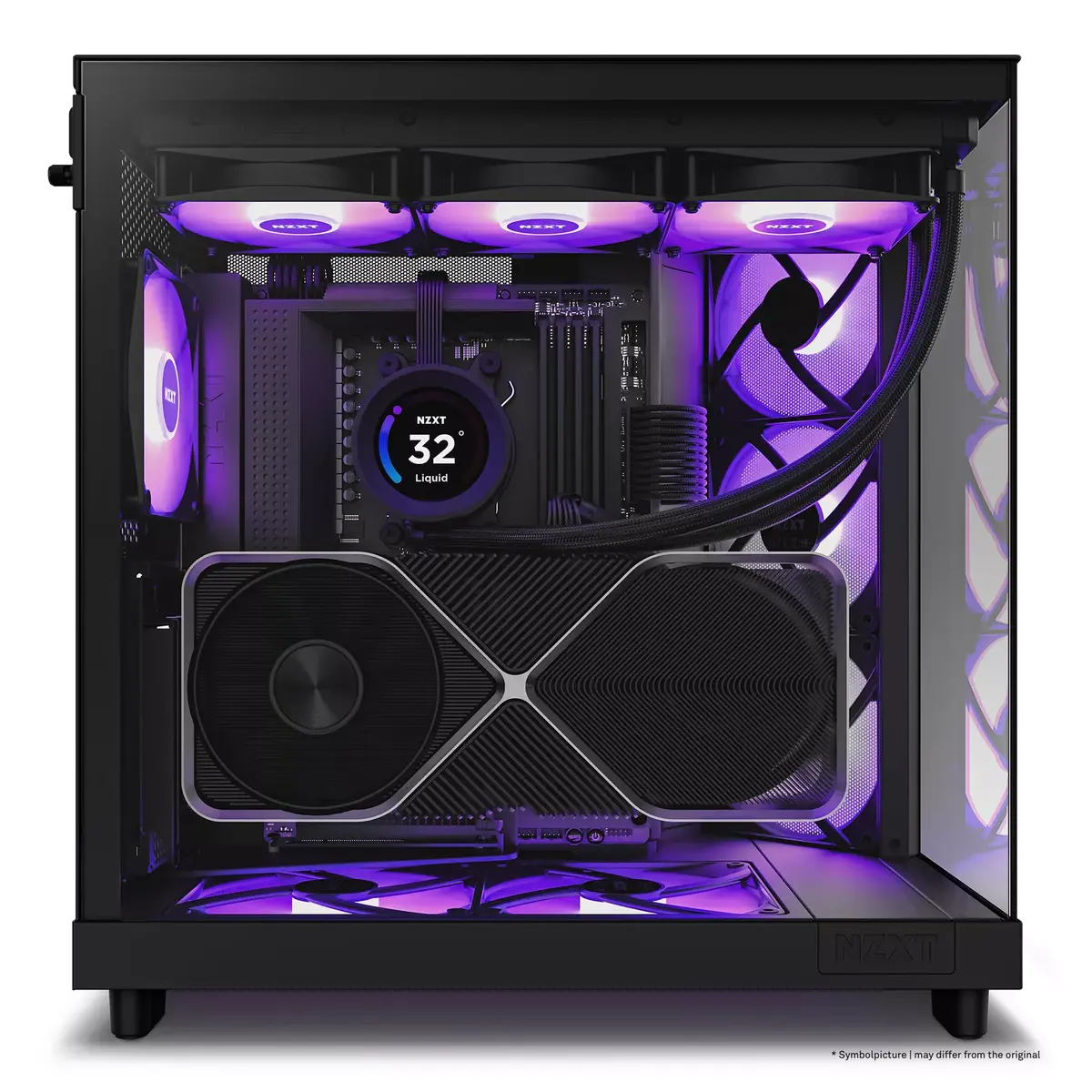 Компьютерный корпус NZXT H6 Air Flow Photo 13