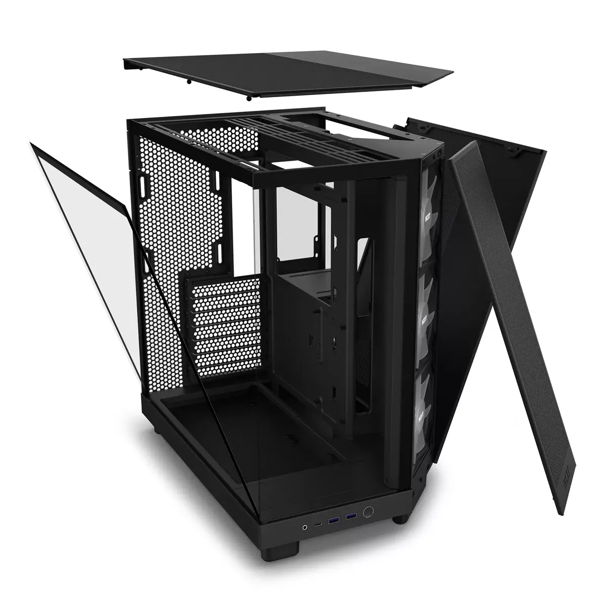 Компьютерный корпус NZXT H6 Air Flow Photo 14
