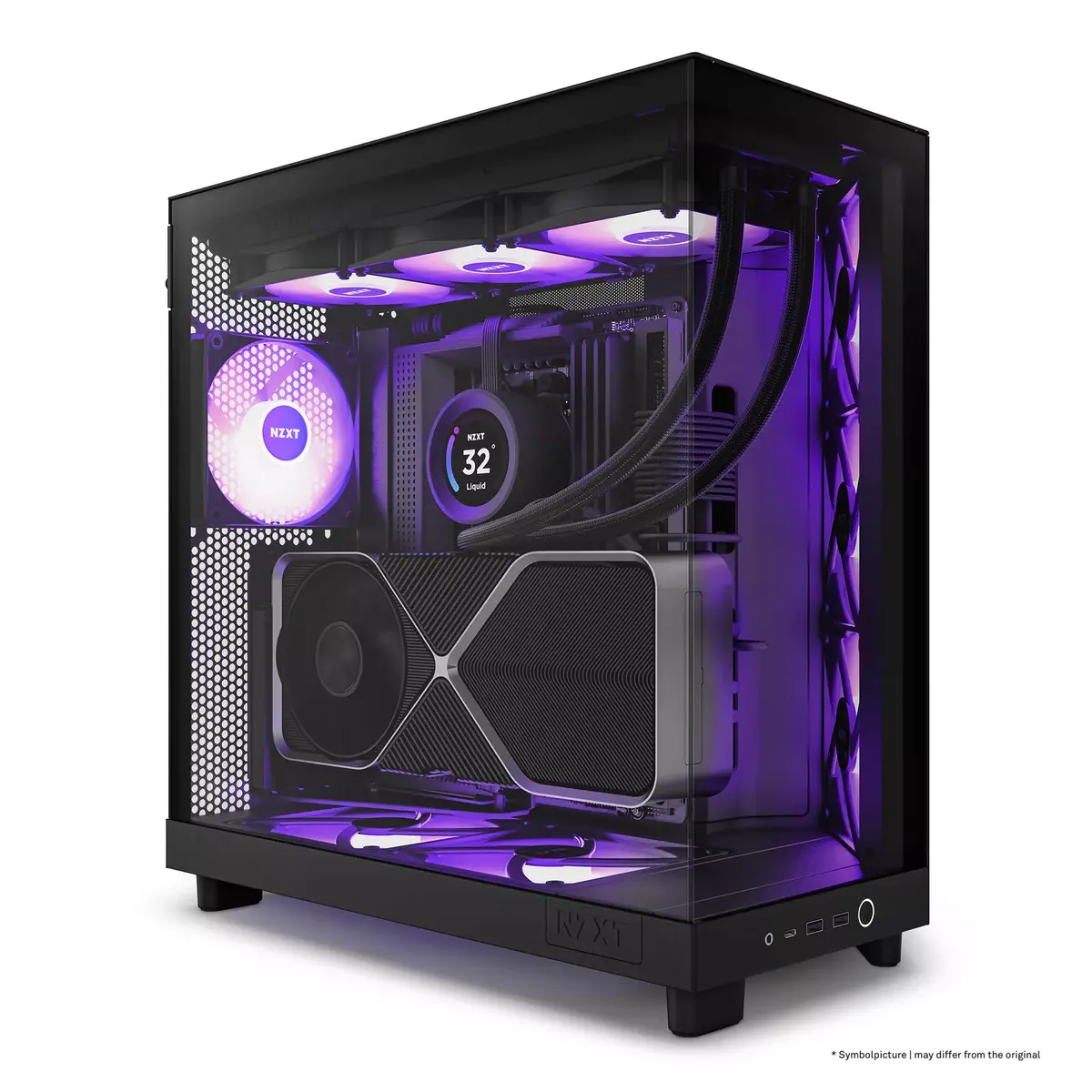 Компьютерный корпус NZXT H6 Air Flow Photo 16