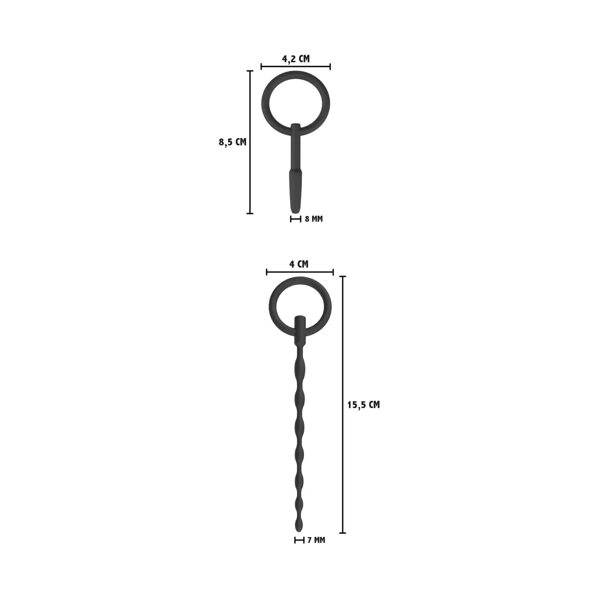 Urethral Sound Set hidden desire 2 pcs Photo 5