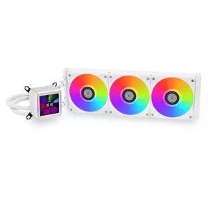 Liquid cooling kit Lian Li GA II LCD 36 cm White Fluid Dynamic Bearing