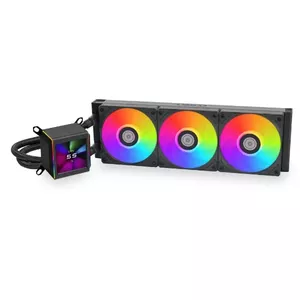 Liquid cooling kit Lian Li GA II LCD 36 cm Black Fluid Dynamic Bearing