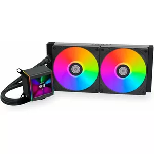 Liquid cooling kit Lian Li GA II LCD 12 cm White 200-2100 RPM