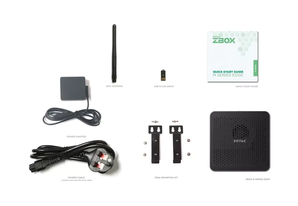 Мини ПК Zotac ZBOX-MI668-BE Photo 6