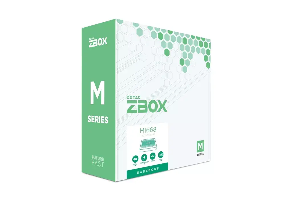 Мини ПК Zotac ZBOX-MI668-BE Photo 7
