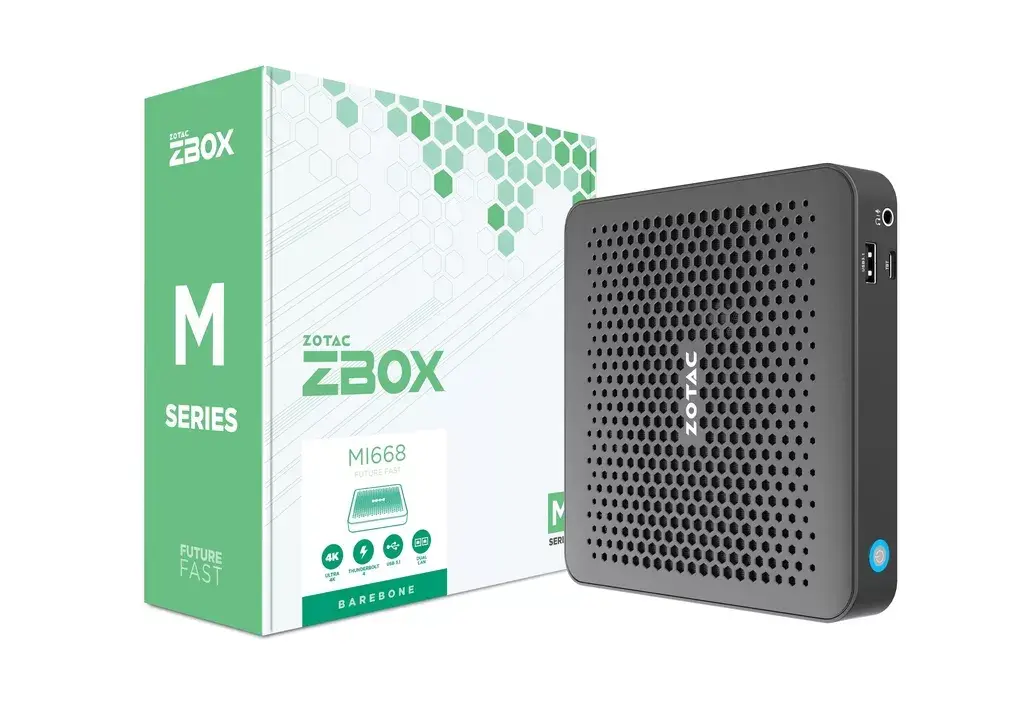 Мини ПК Zotac ZBOX-MI668-BE Photo 8