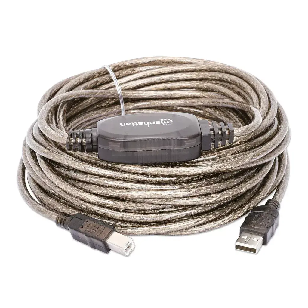 USB Cable, Manhattan USB-A to USB-B, 510424 Photo 3