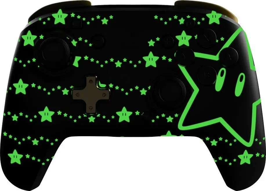 Gamepad PDP REMATCH GLOW Melns Dzeltens