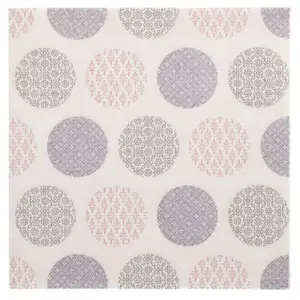 Napkin Papstar 89283 50 pcs Multicolour Textile Square 400x400 mm