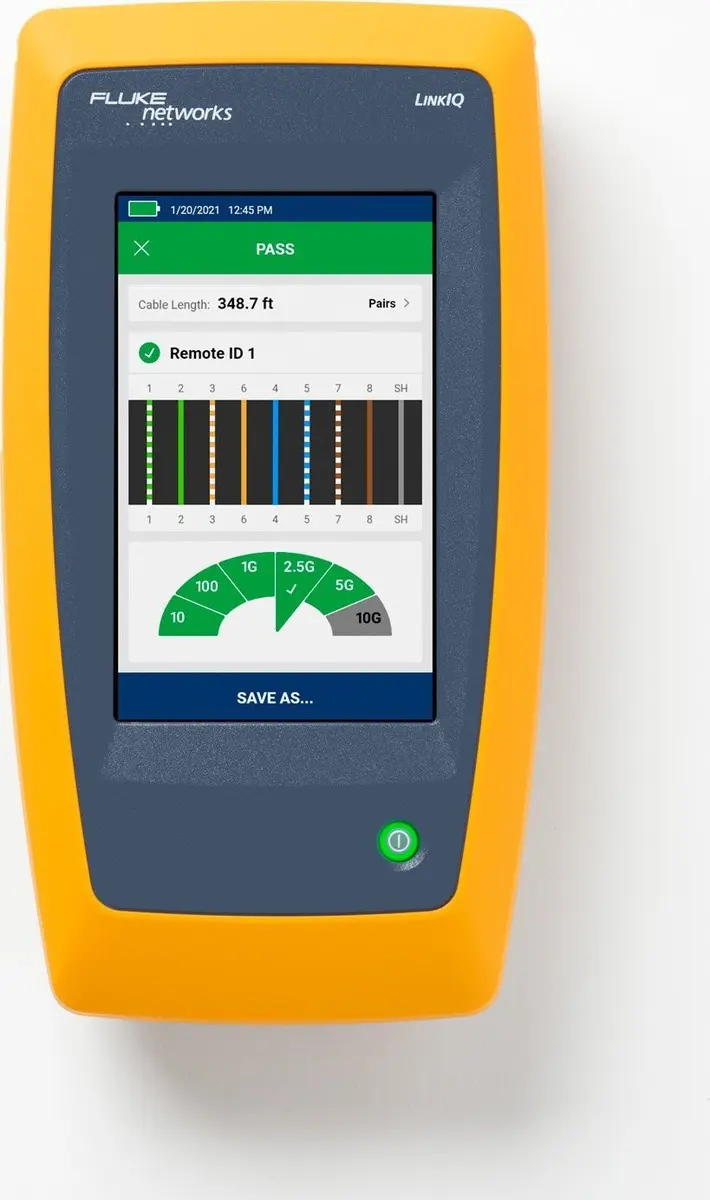 Vītņu pāru kabeļu testers Fluke LIQ-100 Photo 4