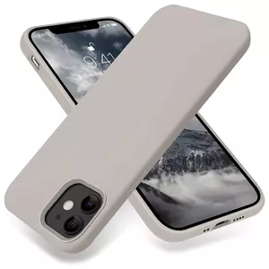 Aizmugures vāciņš Riff priekš Apple iPhone 15 Pro Max — pelēks plāns mīksts silikons